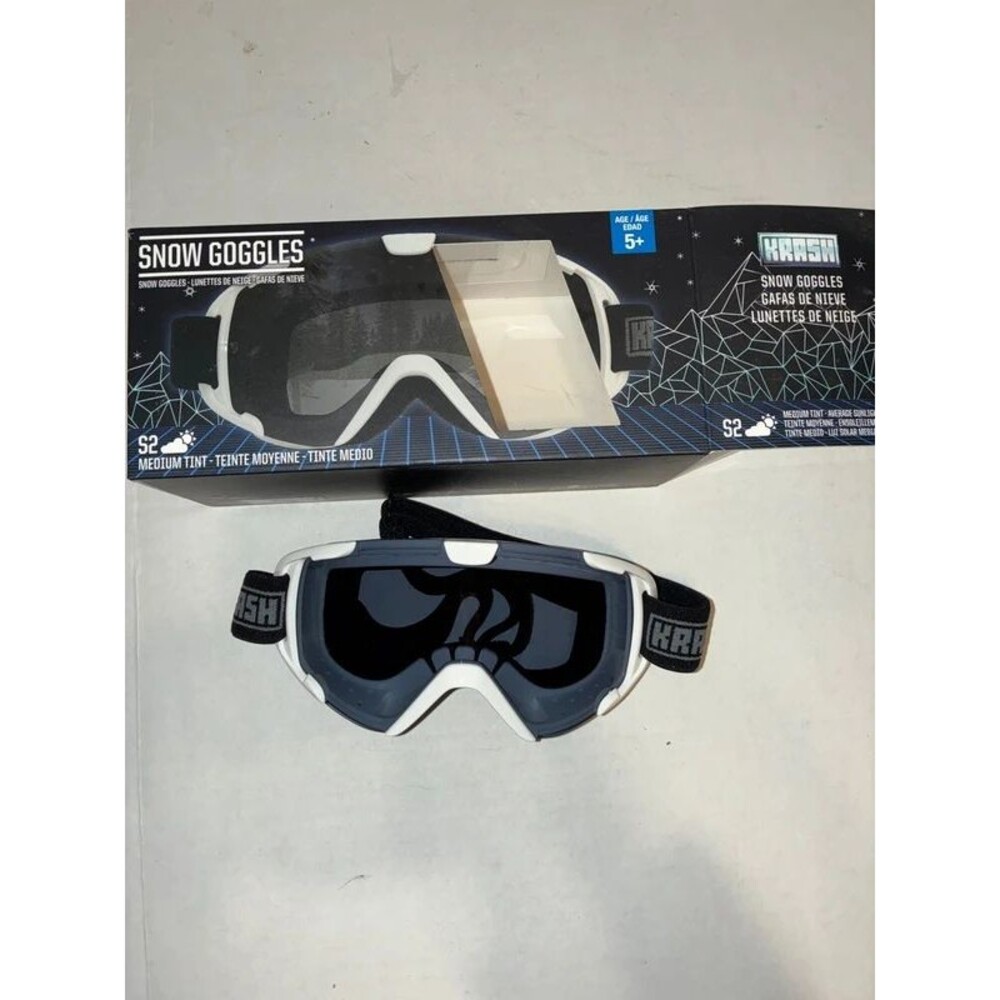 Crash kids snow goggles NIP